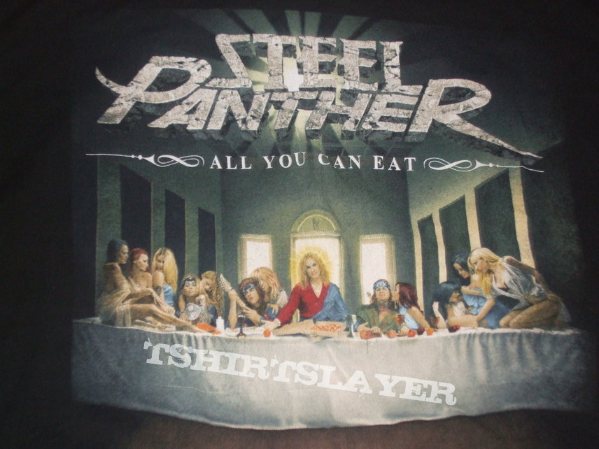 STEEL PANTHER &quot;All You Can Eat&quot; 2014 US tour shirt