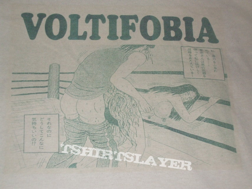 Votifobia VOLTIFOBIA &quot;Voltifobia/Misopsychia 7 inch split&quot;  band shirt