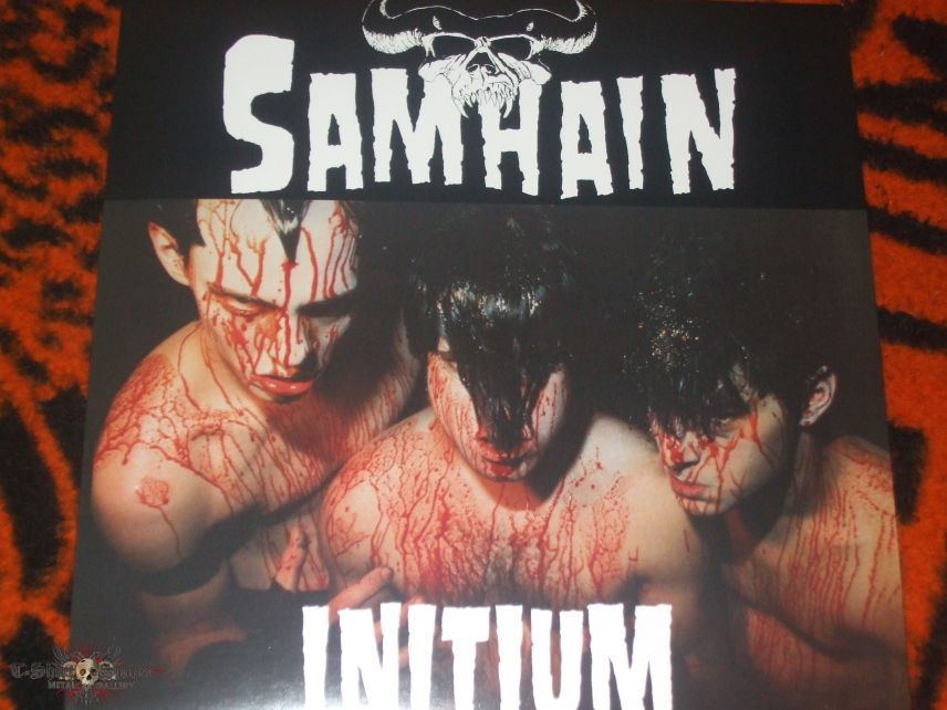 Samhain &quot;Initium&quot; 2015 colored vinyl lime green german reissue Plan 9 Lp