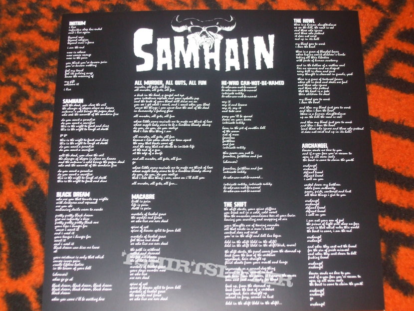 Samhain &quot;Initium&quot; 2015 colored vinyl light pink german reissue Plan 9 Lp