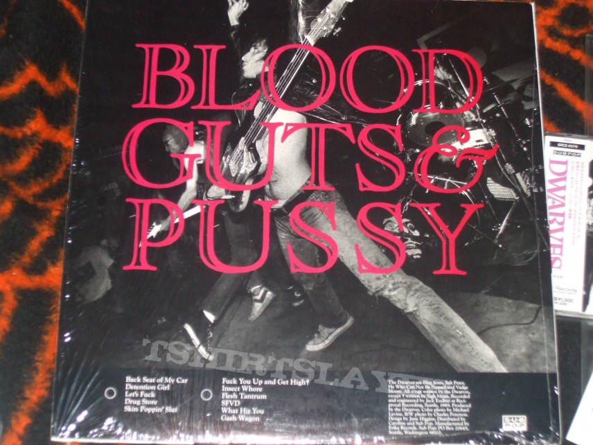 Other Collectable - THE DWARVES &quot;BLOOD GUTS AND PUSSY&quot; LP PICTURE DISC/CD/LP/PROMO poster SUB POP 67 original pressings