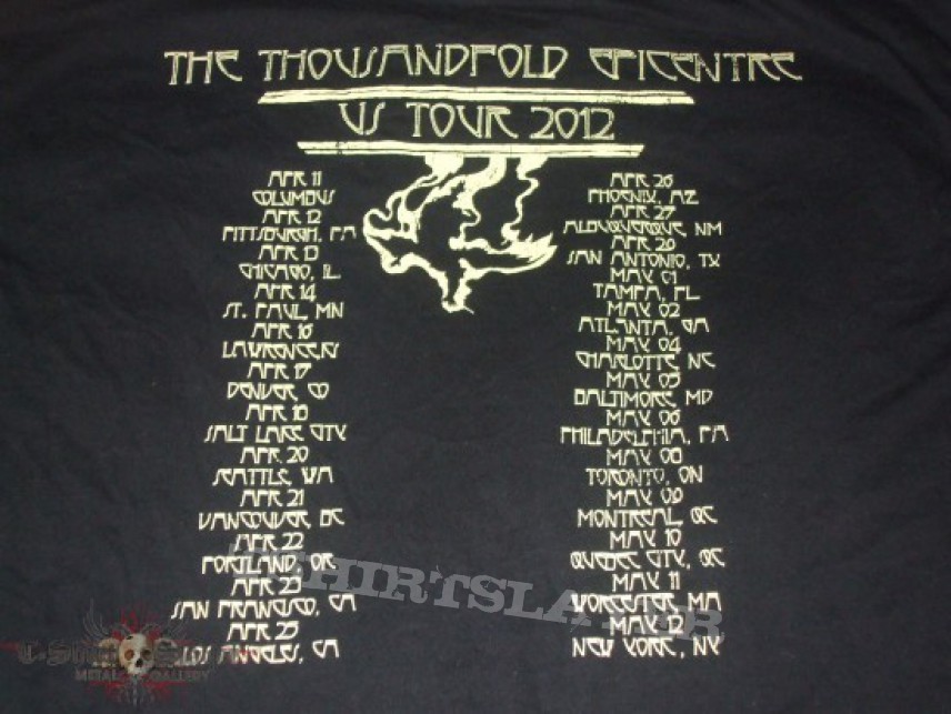TShirt or Longsleeve - THE DEVILS BLOOD &quot;US TOUR 2012&quot; united states tour shirt