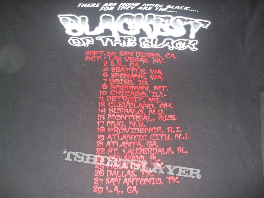 MISFITS/DOYLE &quot;Blackest of the Black&quot; 2005 tour shirt