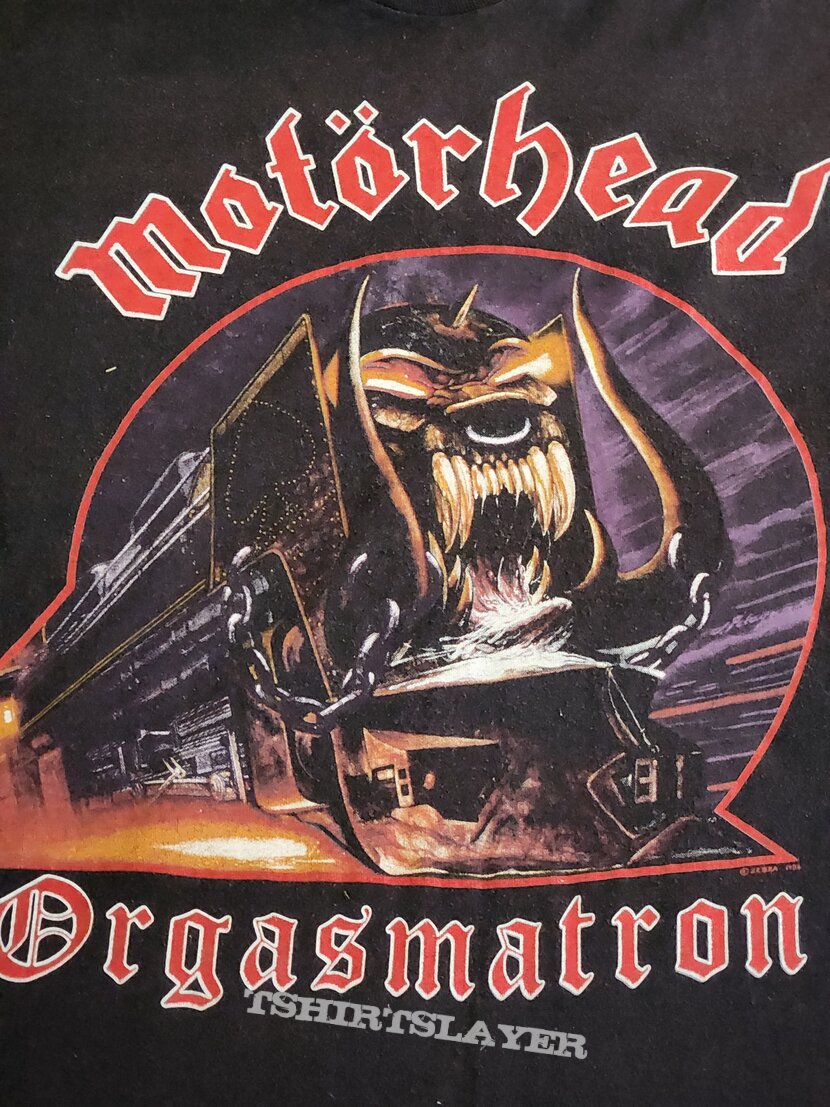 Motörhead MOTORHEAD &quot;Orgasmatron/Spring US Tour&quot; 1987 tour shirt