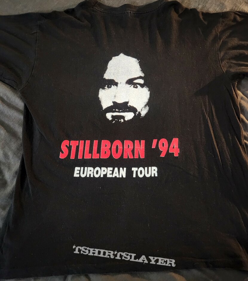 MALEVOLENT CREATION &quot;Stillborn &#039;94&quot; European Tour shirt