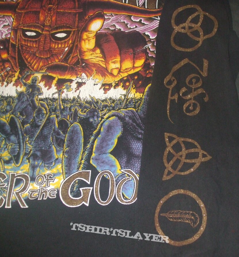 LED ZEPPELIN &quot;Hammer of the Gods&quot; 1990 longsleeve band shirt