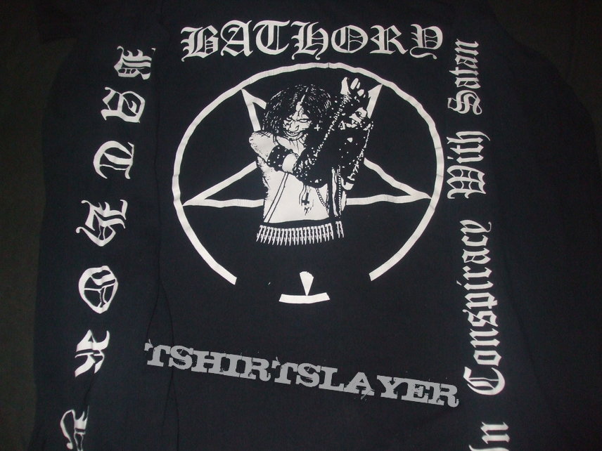 BATHORY &quot;Satan is my Master&quot; 2012 reissue band longsleeve shirt