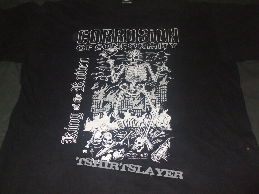 CORROSION OF CONFORMITY &quot;King of the Rotten&quot; 1997 tour shirt