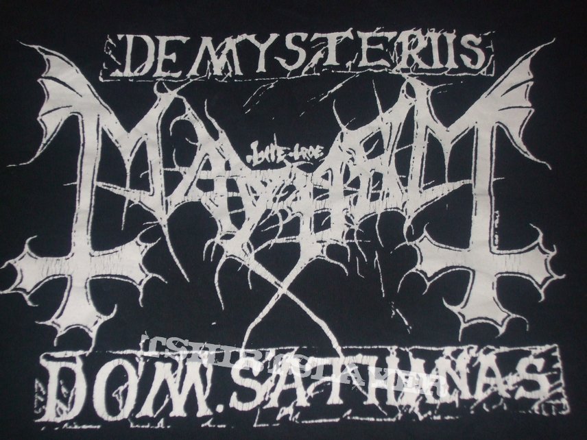 MAYHEM &quot;Orthodox Black Metal Fundamentalist&quot; band shirt