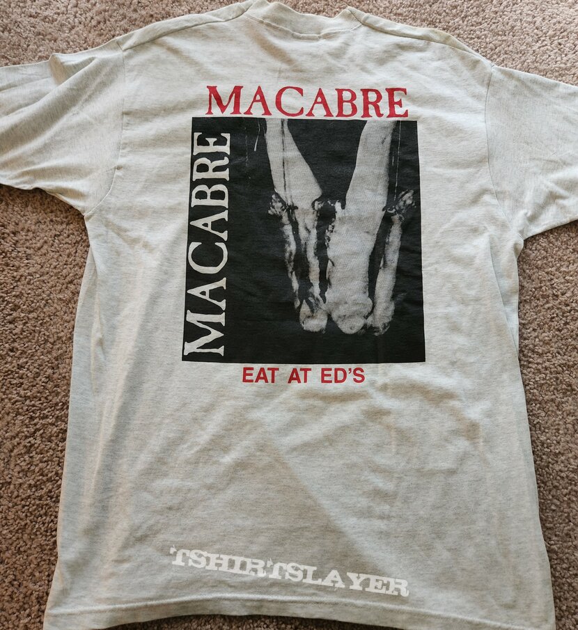 MACABRE &quot;Eat at Eds 1998&quot; Ed Gein band shirt