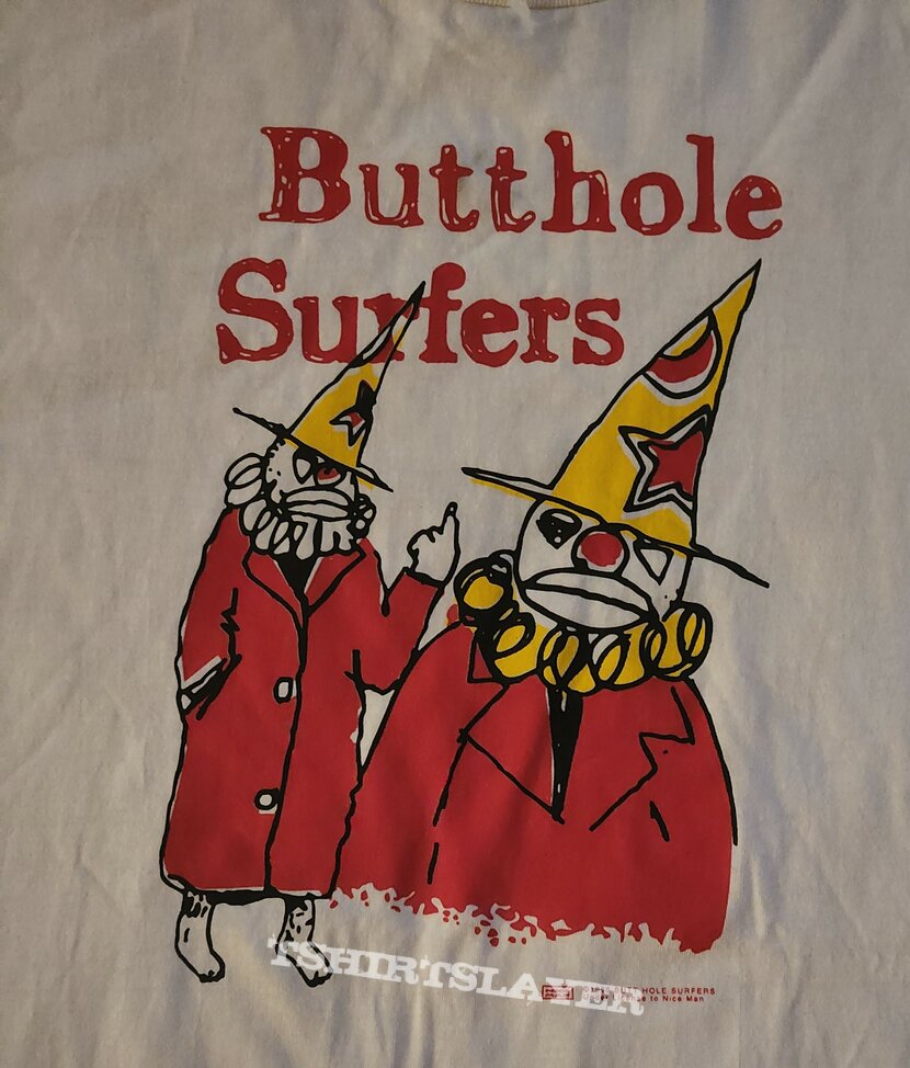 BUTTHOLE SURFERS &quot;The Hole Truth and Nothing Butt&quot; 1996 Europe/North America shirt