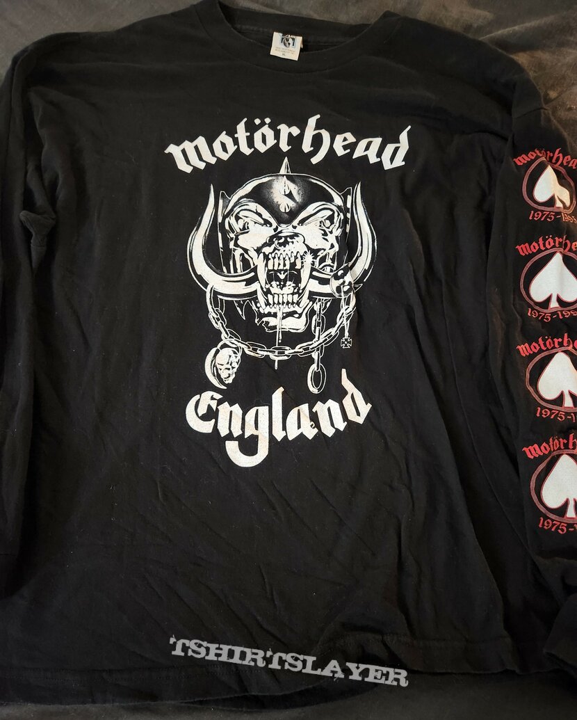 Motörhead MOTORHEAD &quot;20th Anniversary&quot; 1995 Longsleeve Tour shirt