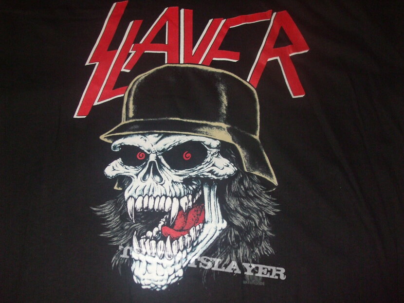 SLAYER &quot;Slaytanic Wehrmacht&quot; 1994 band shirt