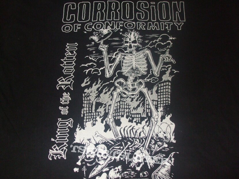 CORROSION OF CONFORMITY &quot;King of the Rotten&quot; 1997 tour shirt