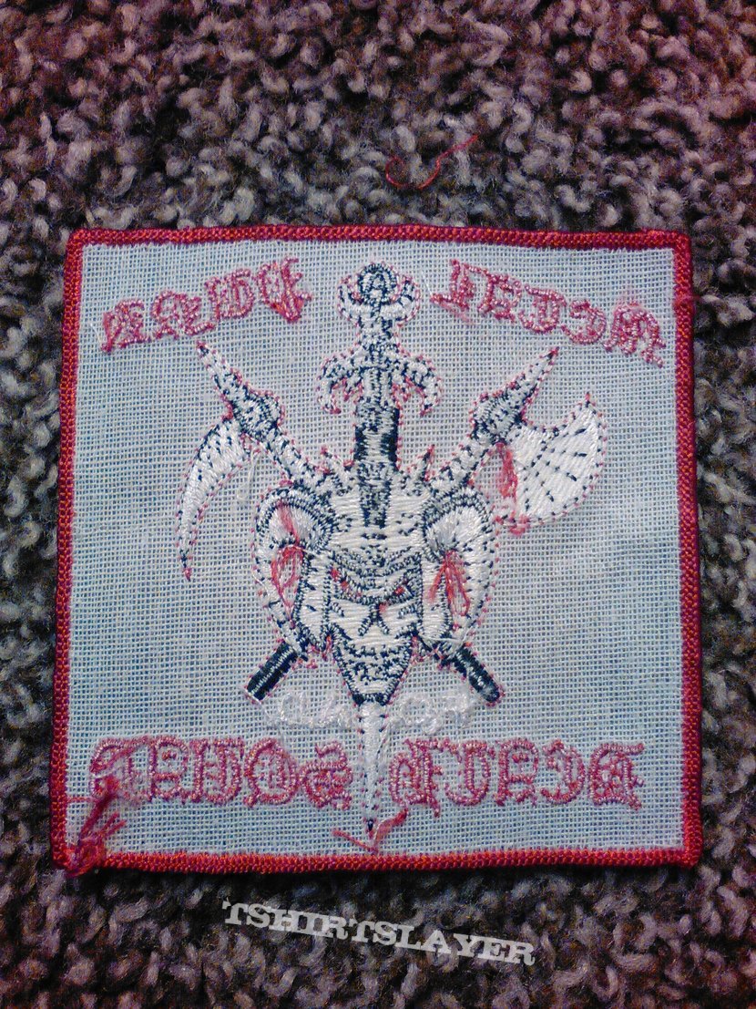 Metal Punk Death Squad Embroidered Patch