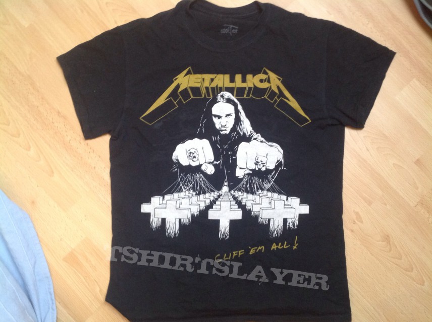 Tshirt Metallica Cliff em´ All