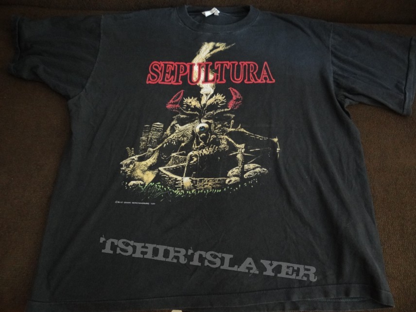 Sepultura - TS European tour 1991