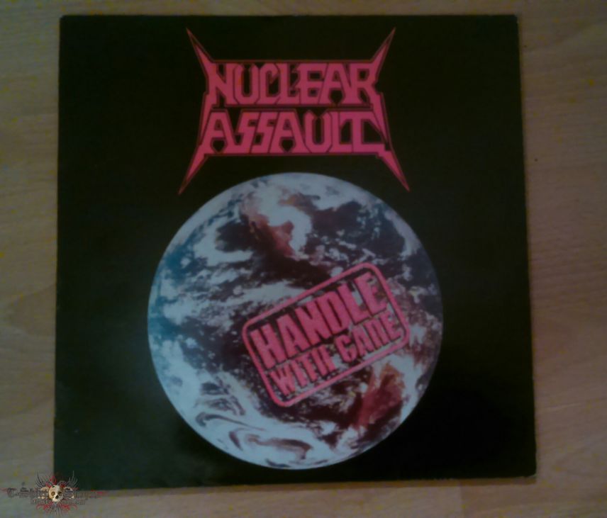 Nuclear Assault - Handle With Care vinyl