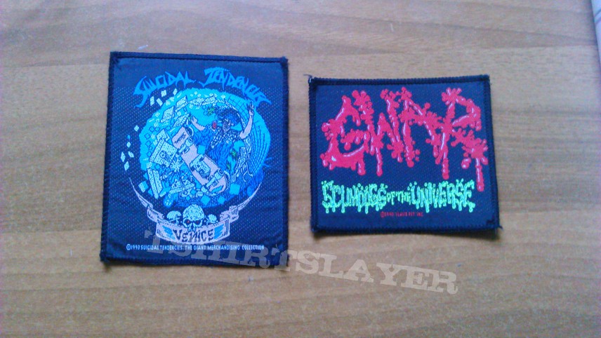 Suicidal Tendencies Patches for Troy B Clear