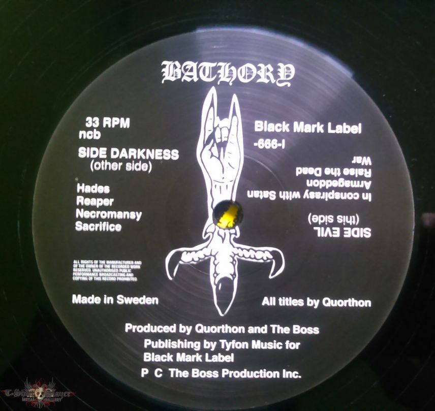 Bathory - Yellowgoat LP