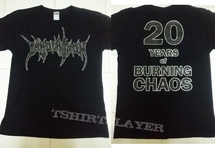 Immolation logo shirt