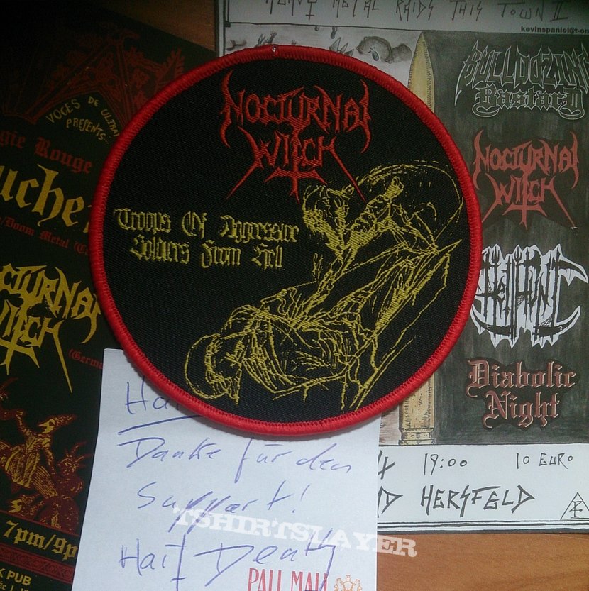 Nocturnal Witch Circular Patch