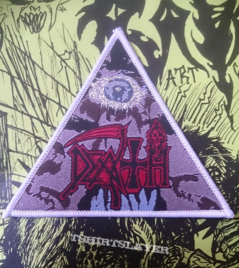 Death Symbolic Triangle Patch