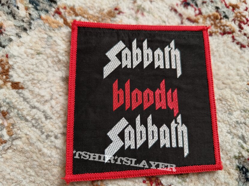 Black Sabbath - Sabbath Bloody Sabbath patch