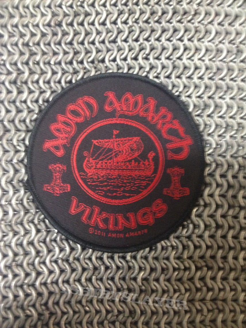 AMON AMARTH- Vikings circular patch