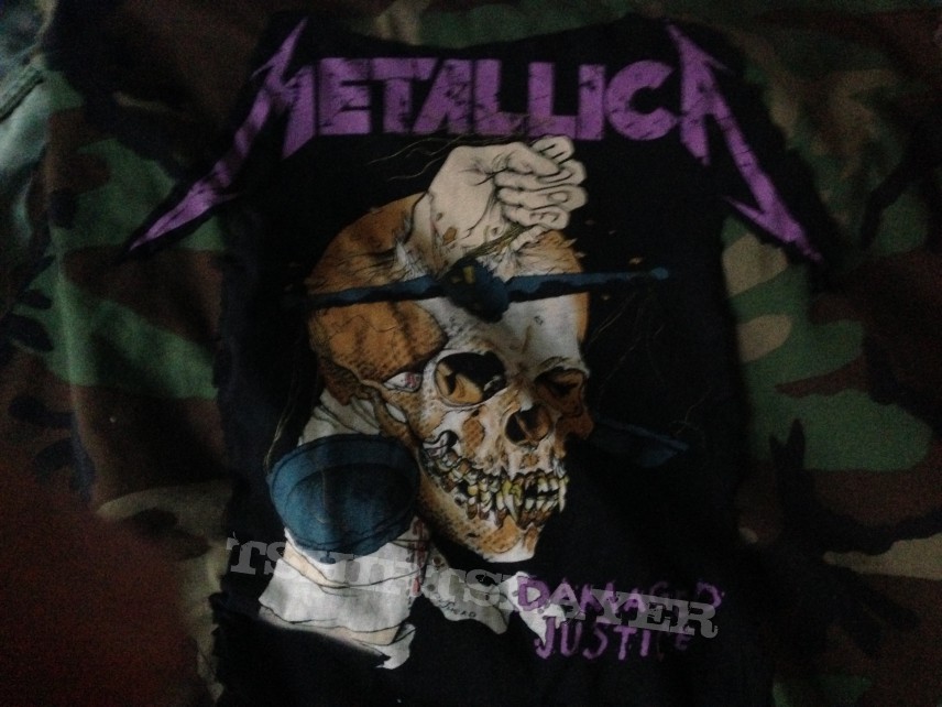 Metallica Camoflague Vest