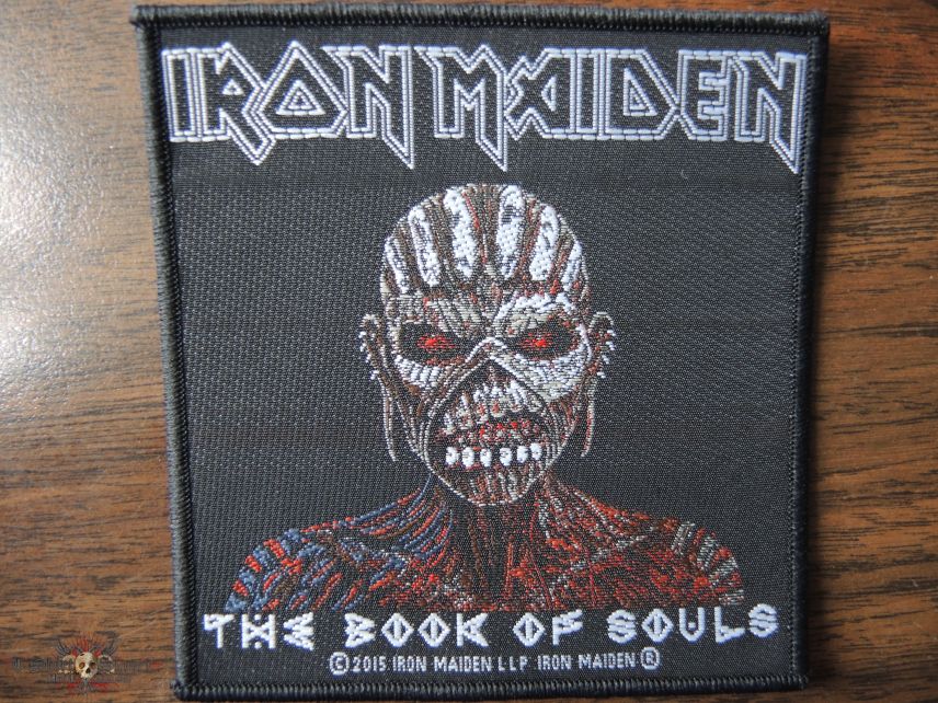 Iron Maiden - The Book Of Souls - 2015 woven patch