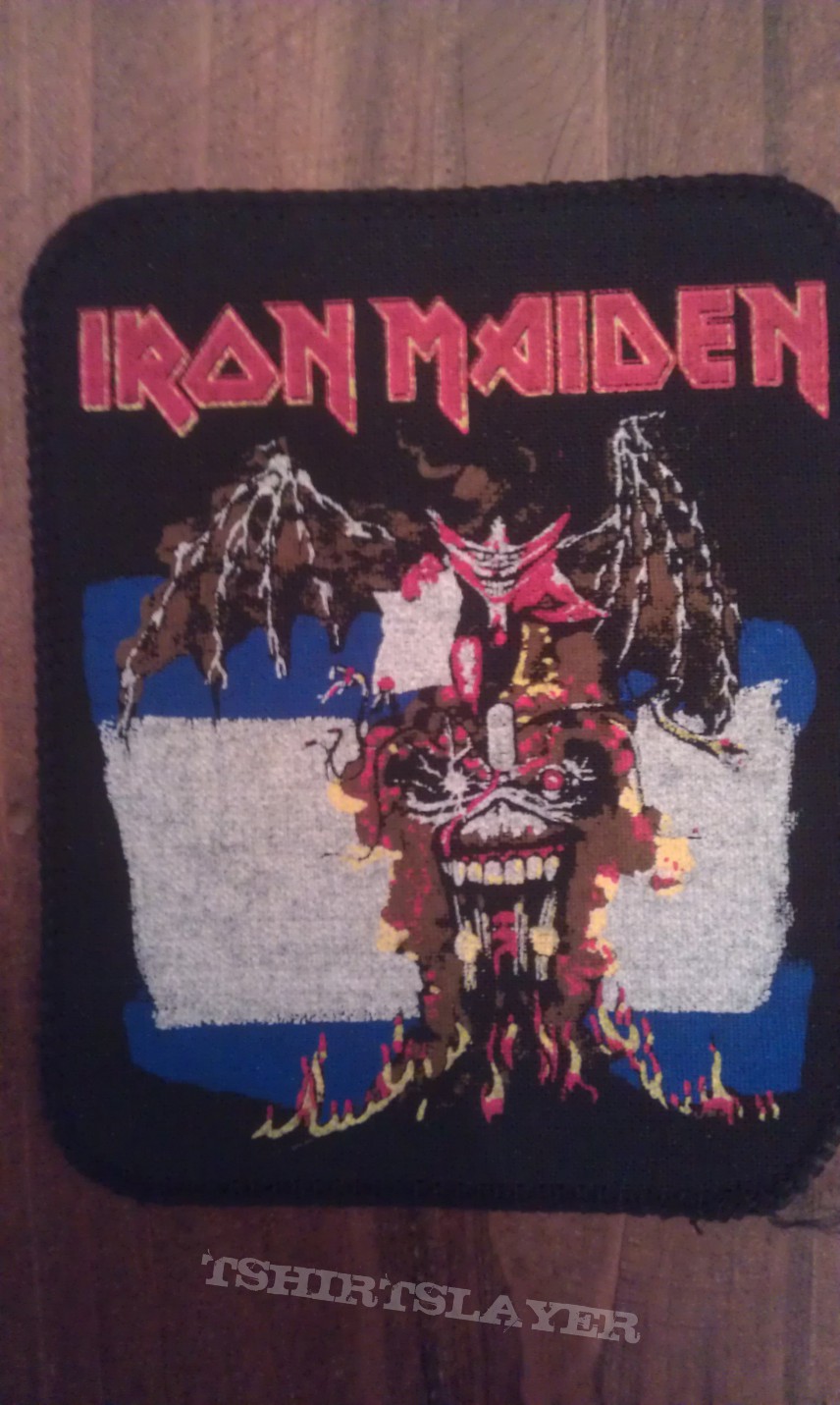 Iron Maiden patch collection 1980-1990