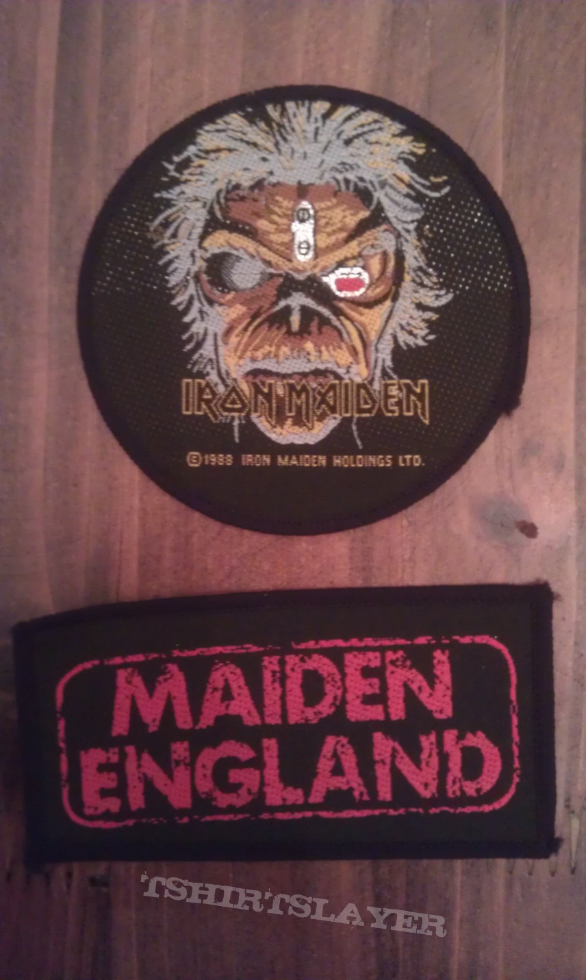 Iron Maiden patch collection 1980-1990