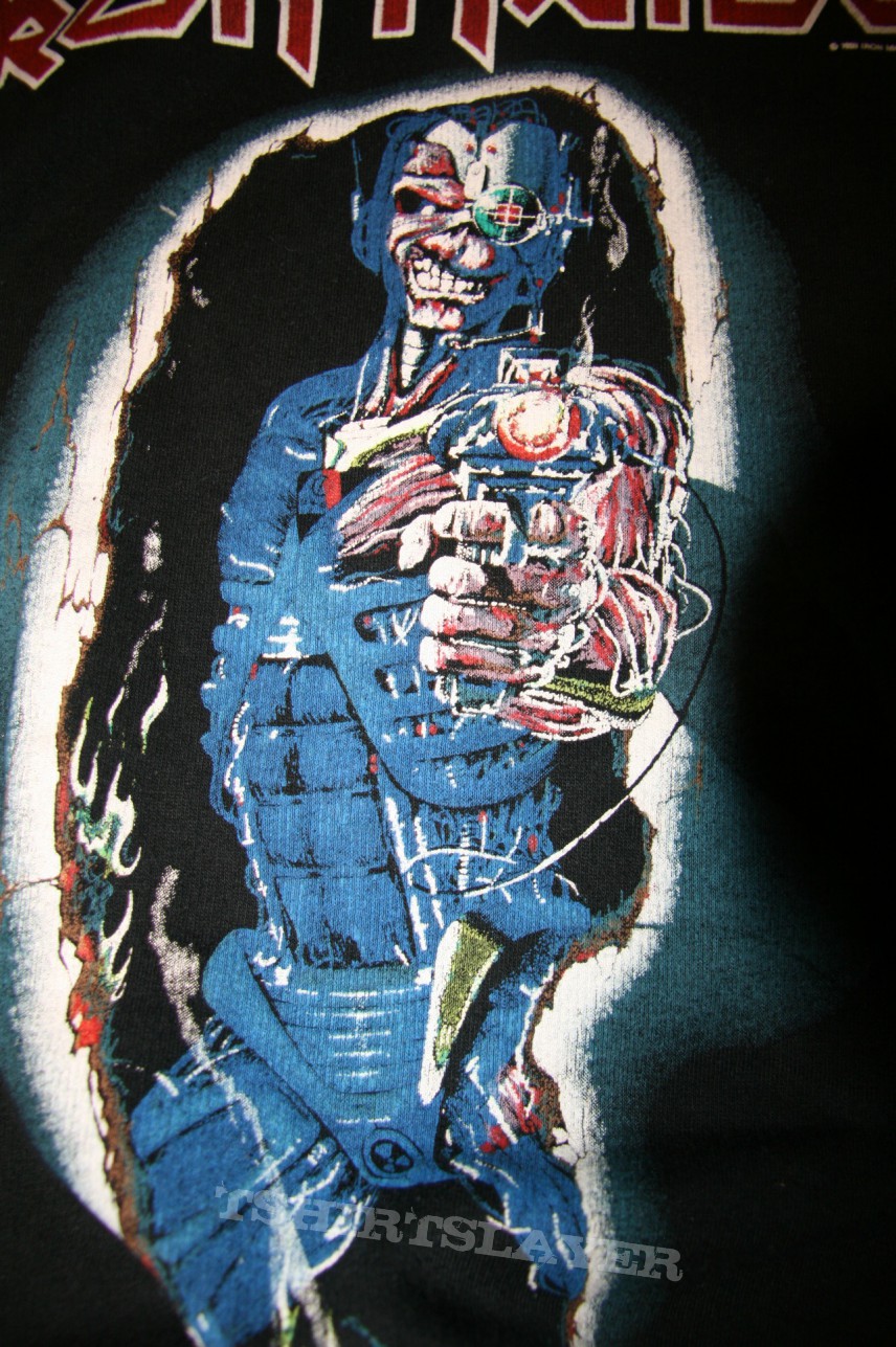 TShirt or Longsleeve - Iron Maiden &quot;Somewhere In Time&quot; original/vintage sweater from 1988.
