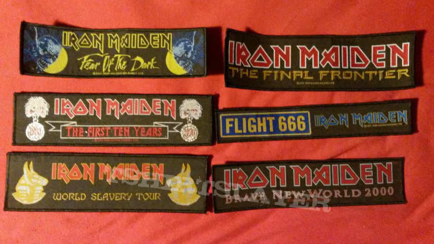 Iron Maiden Patch Collection (update January 16, 2014)