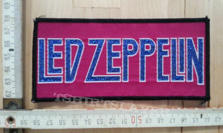 Led Zeppelin - Glittered Logo ( Patch )