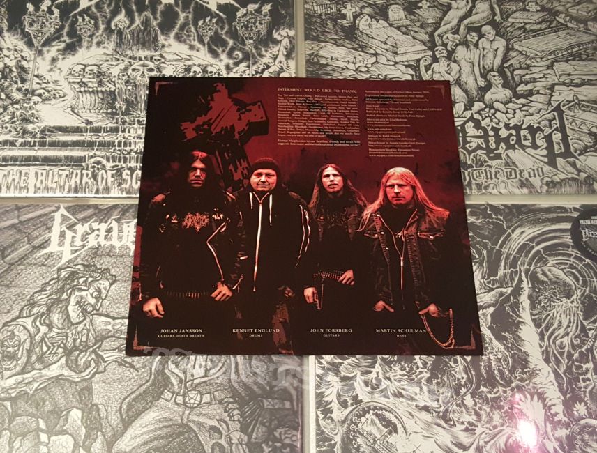 Interment - Into the Crypts Of Blasphemy ( Vinyl )