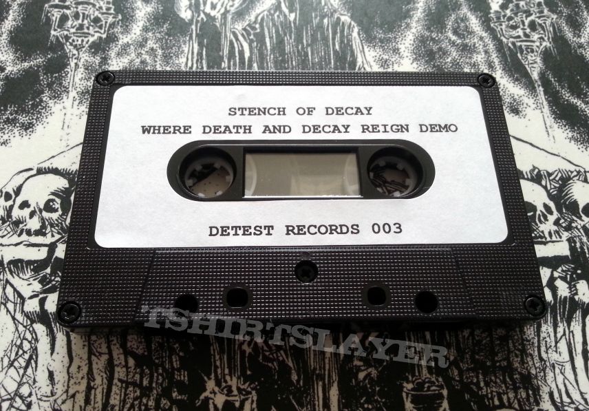 Stench Of Decay - Where Death And Decay Reign ( Tape )