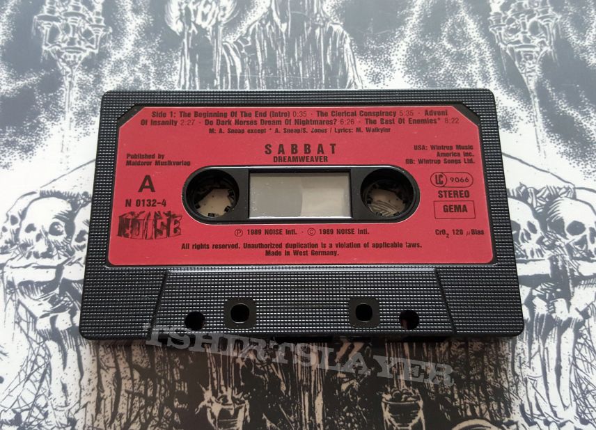 Sabbat (UK) Sabbat - Dreamweaver ( Tape )