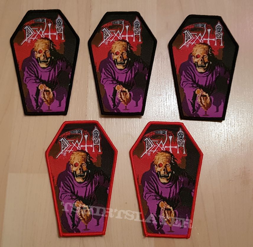 Death - Scream Bloody Gore ( Coffin Patches )