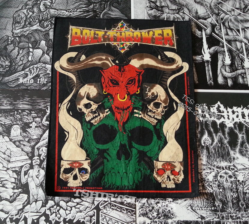 Bolt Thrower - Cenotaph ( Backpatch ) Bolt Thrower - Cenotaph ( Backpatch )
