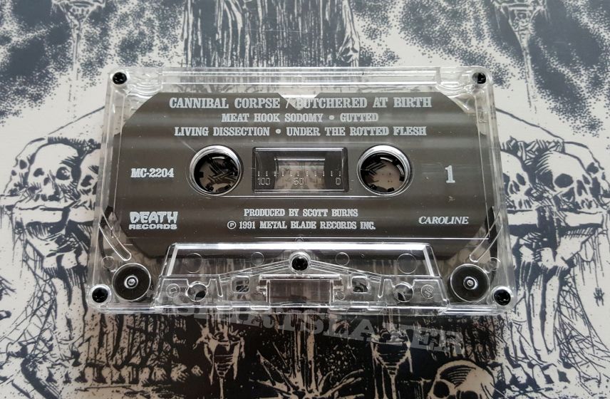 Cannibal Corpse - Butchered At Birth ( Tape )
