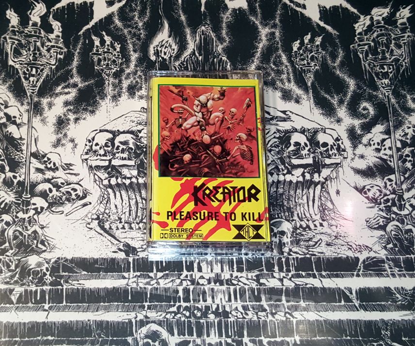 Kreator - Pleasure To Kill ( Tape )