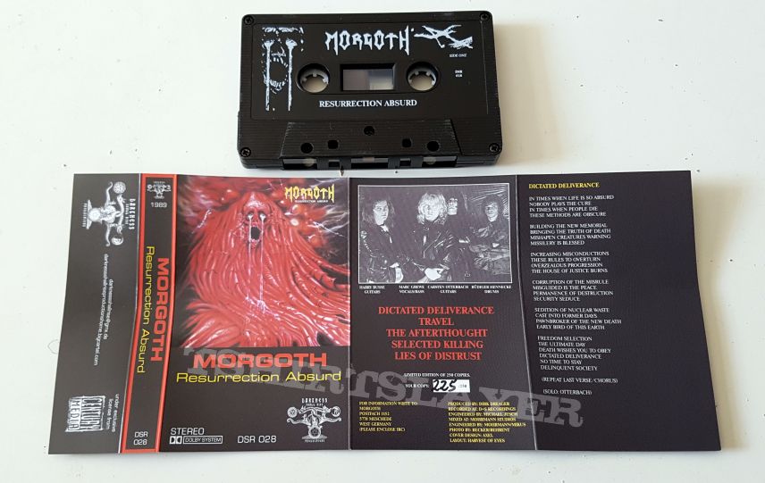 Morgoth - Resurrection Absurd ( Tape )