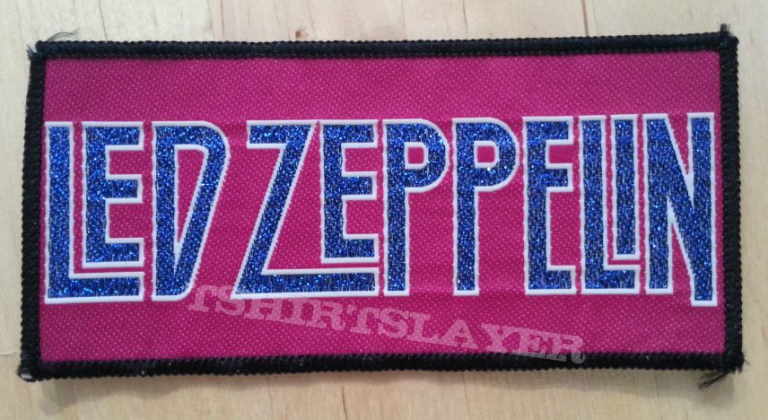 Led Zeppelin - Glittered Logo ( Patch )