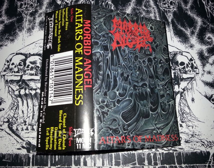 Morbid Angel - Altars Of Madness ( Tape )