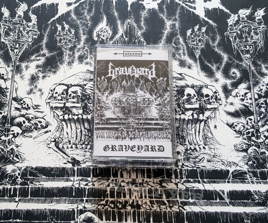 Graveyard - The Altar of Sculpted Skulls ( Tape )