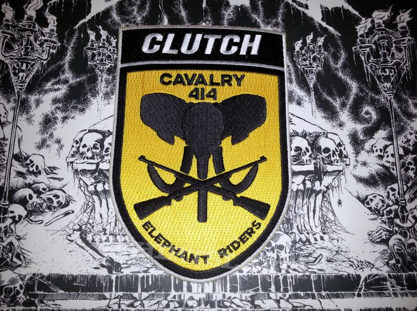 Clutch, Clutch - The Elephant Riders ( Shield Patch ) Patch (dubtribe's) |  TShirtSlayer