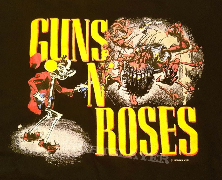 Guns N&#039; Roses - Appetite For Destruction ( Tour Shirt )