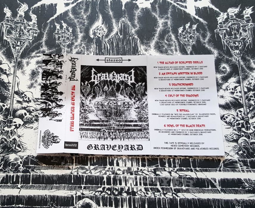 Graveyard - The Altar of Sculpted Skulls ( Tape )